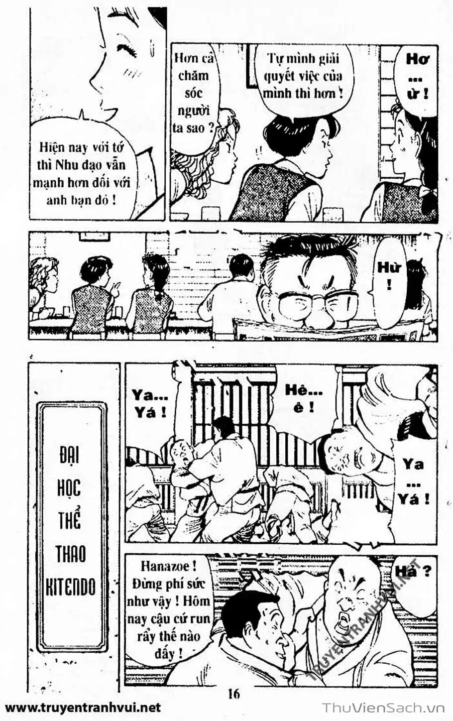 Truyện Tranh Tiểu Thư Nhu Đạo - Yawara! trang 6