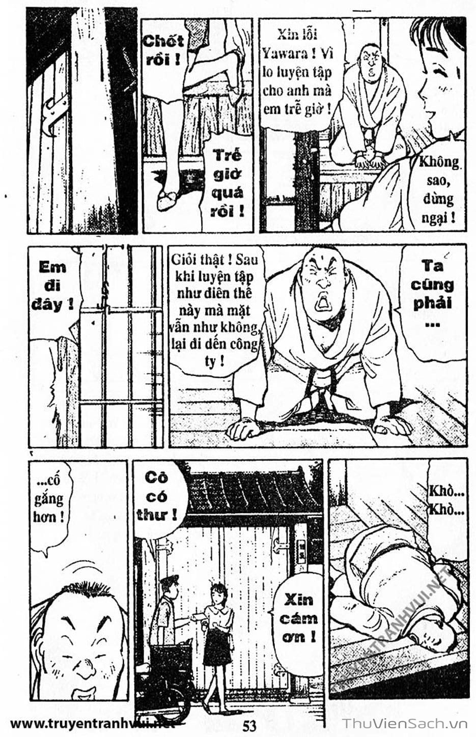 Truyện Tranh Tiểu Thư Nhu Đạo - Yawara! trang 6