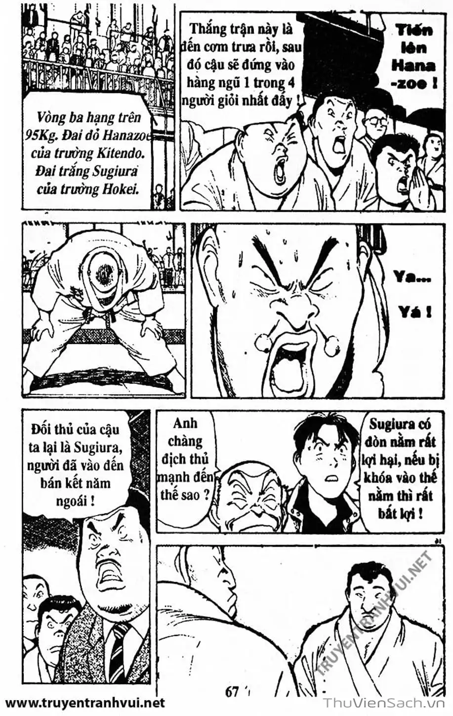 Truyện Tranh Tiểu Thư Nhu Đạo - Yawara! trang 6