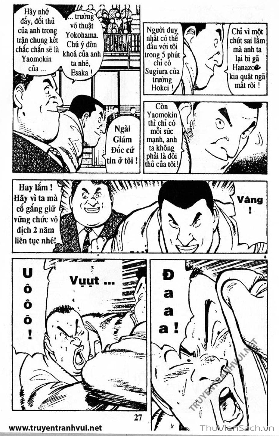 Truyện Tranh Tiểu Thư Nhu Đạo - Yawara! trang 6