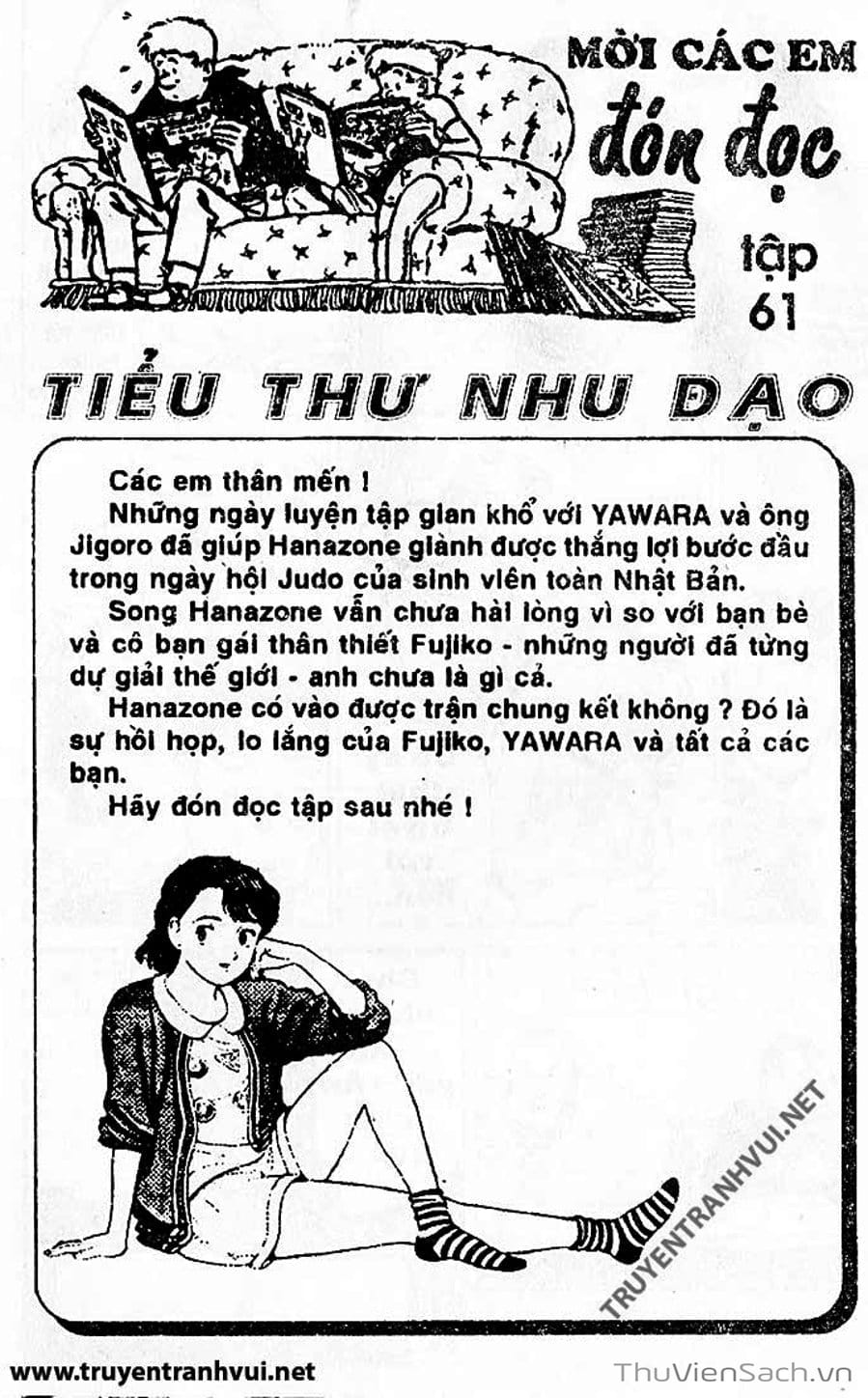 Truyện Tranh Tiểu Thư Nhu Đạo - Yawara! trang 6