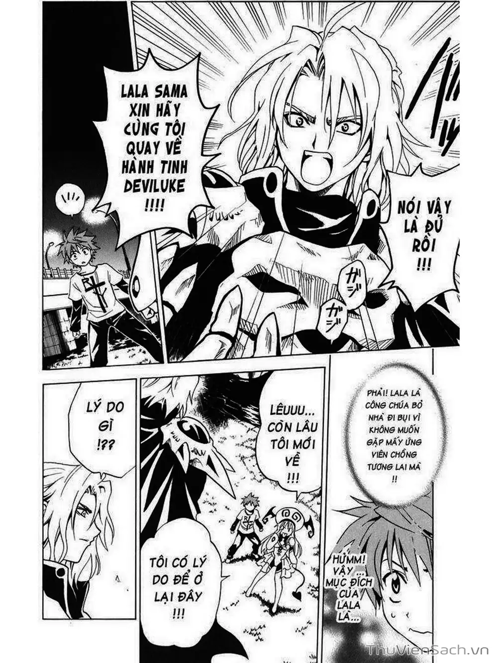 Truyện Tranh Bóng Tối Hoàng Kim - To Love Ru Darkness trang 8