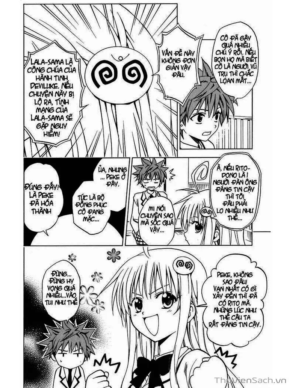 Truyện Tranh Bóng Tối Hoàng Kim - To Love Ru Darkness trang 8