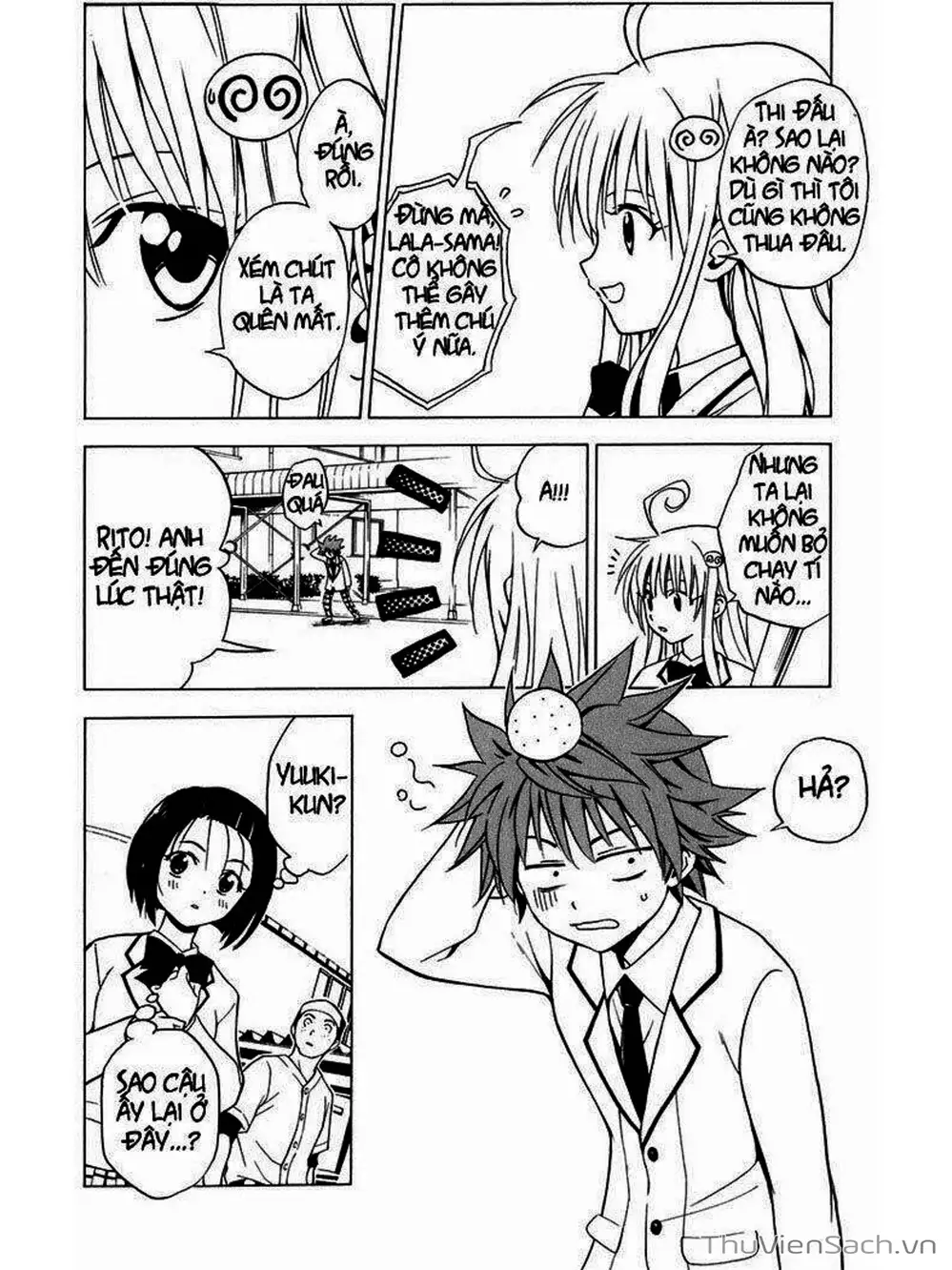 Truyện Tranh Bóng Tối Hoàng Kim - To Love Ru Darkness trang 8