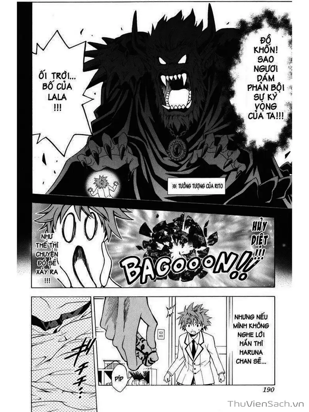 Truyện Tranh Bóng Tối Hoàng Kim - To Love Ru Darkness trang 8