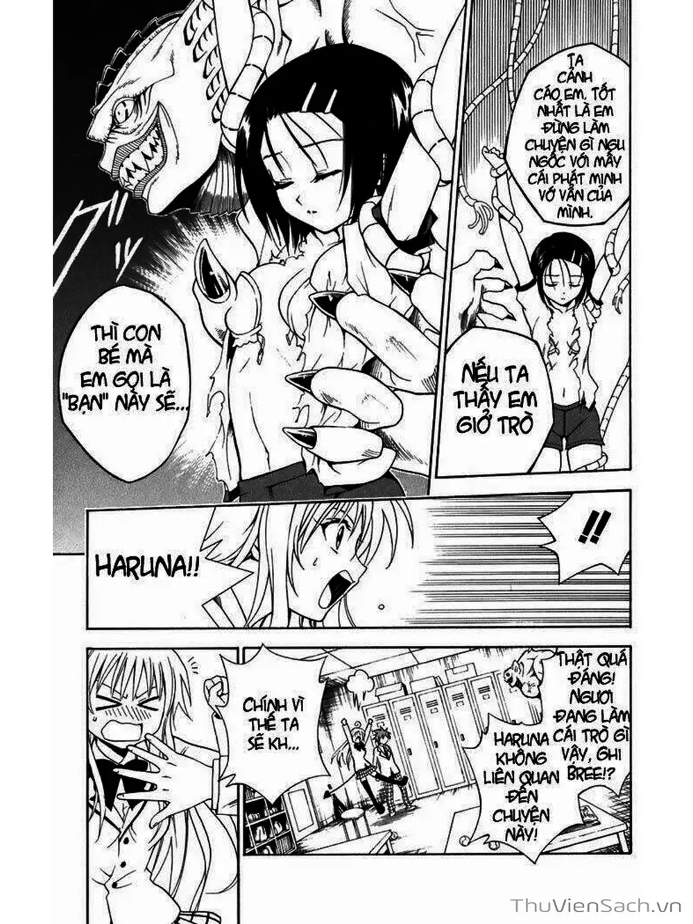 Truyện Tranh Bóng Tối Hoàng Kim - To Love Ru Darkness trang 8