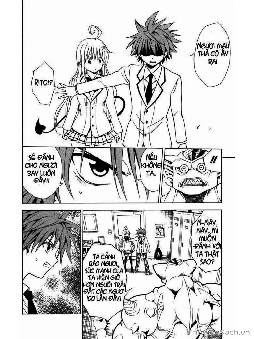 Truyện Tranh Bóng Tối Hoàng Kim - To Love Ru Darkness trang 8