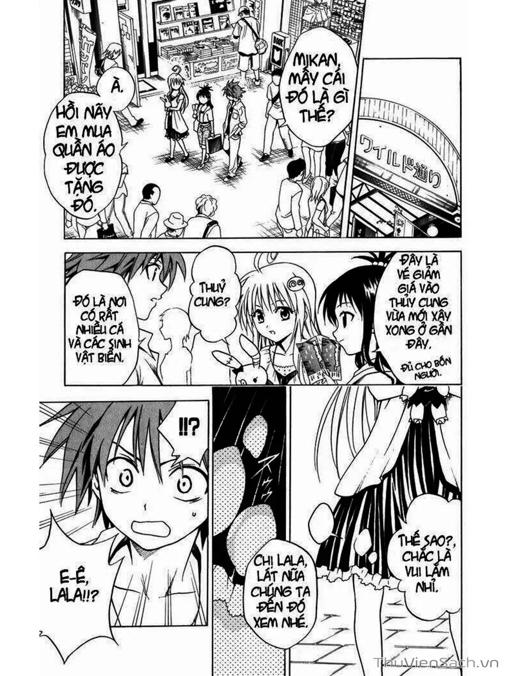 Truyện Tranh Bóng Tối Hoàng Kim - To Love Ru Darkness trang 8