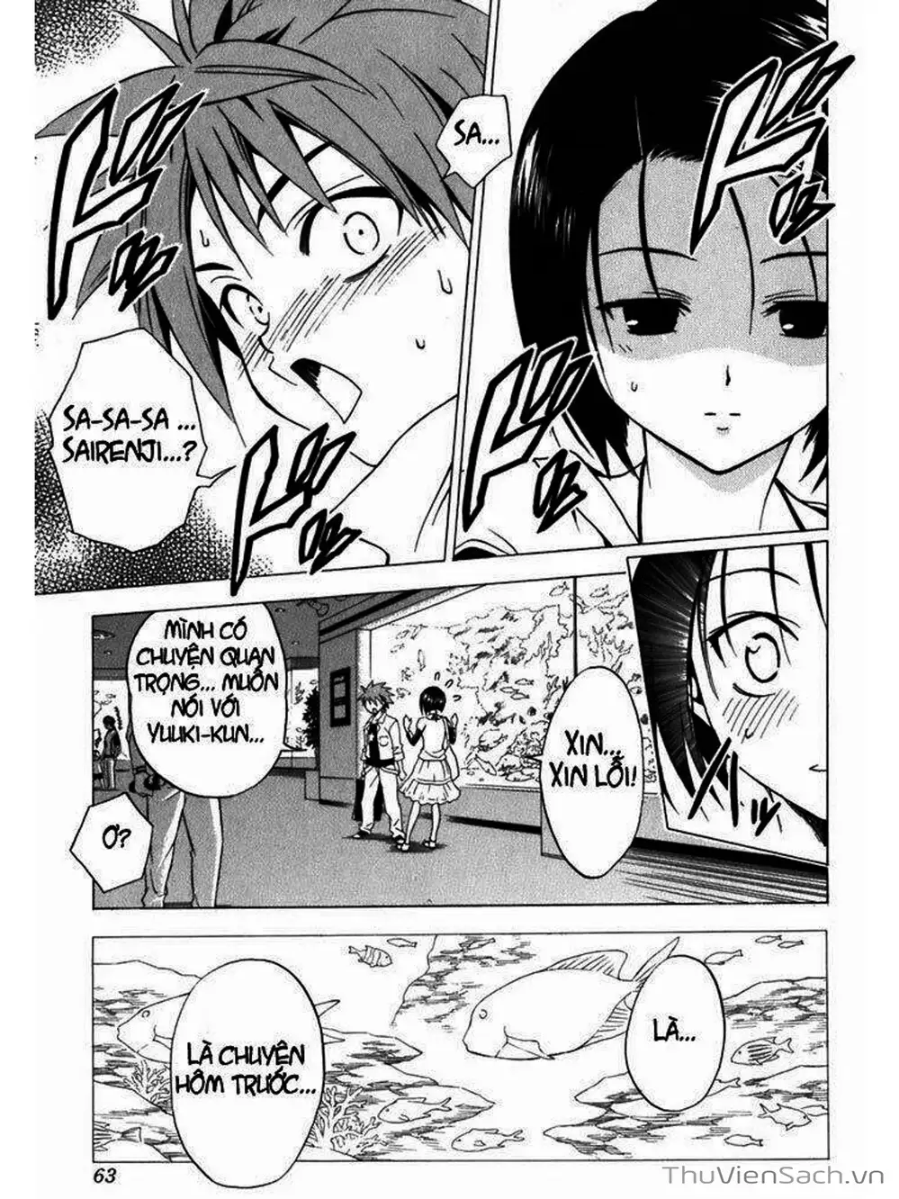 Truyện Tranh Bóng Tối Hoàng Kim - To Love Ru Darkness trang 8