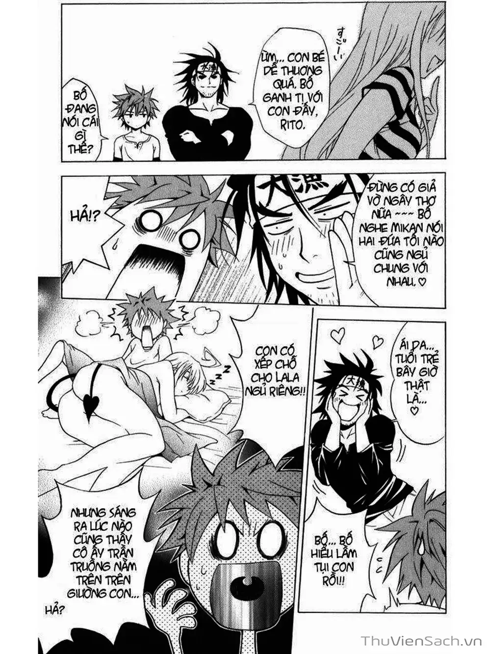 Truyện Tranh Bóng Tối Hoàng Kim - To Love Ru Darkness trang 8