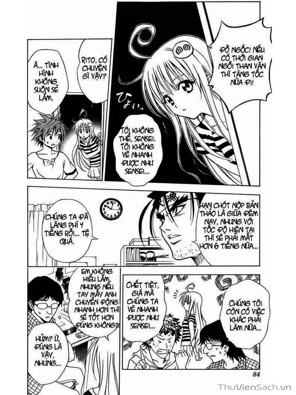 Truyện Tranh Bóng Tối Hoàng Kim - To Love Ru Darkness trang 8