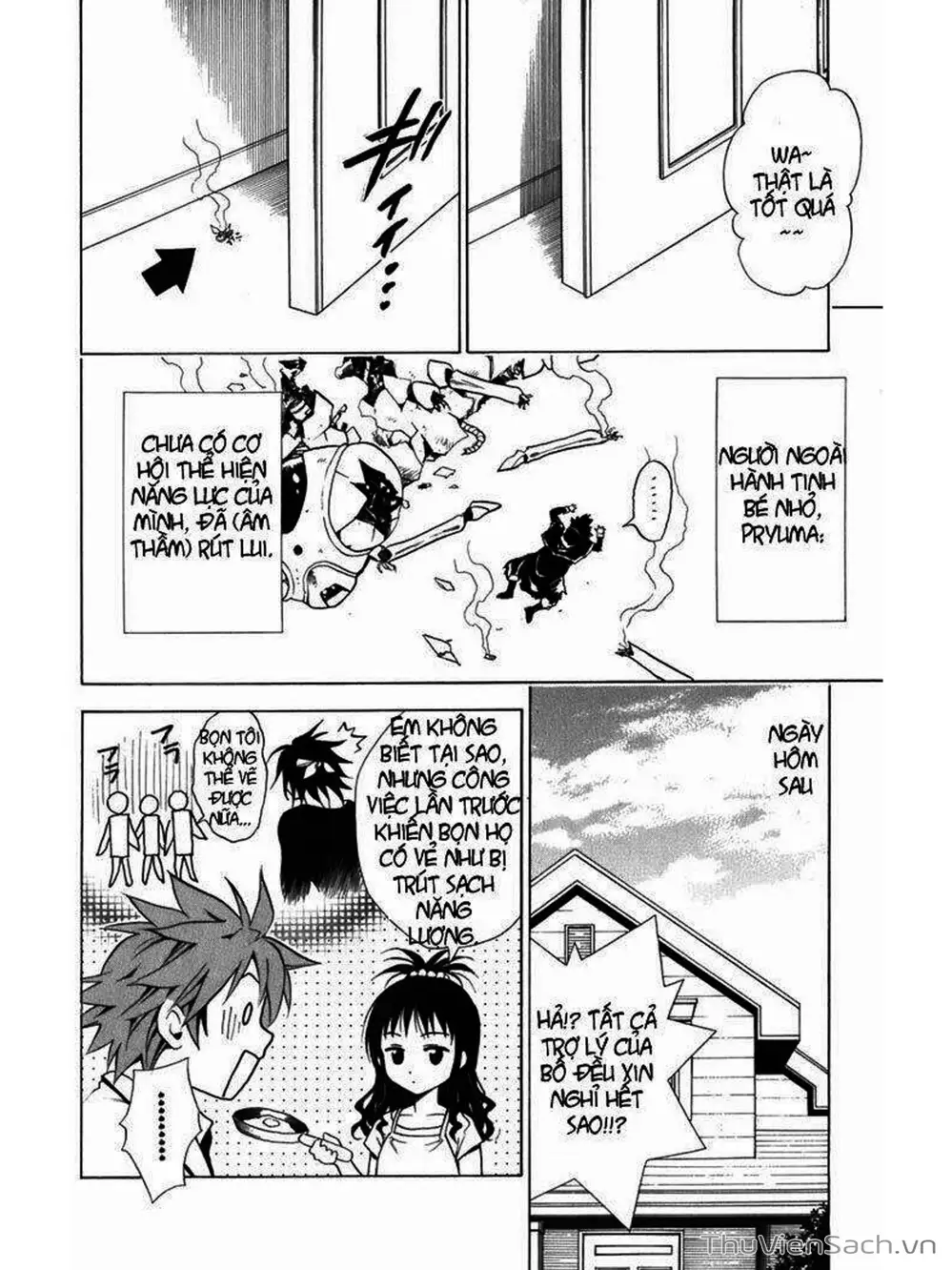 Truyện Tranh Bóng Tối Hoàng Kim - To Love Ru Darkness trang 8