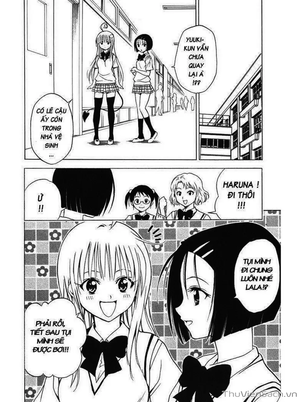 Truyện Tranh Bóng Tối Hoàng Kim - To Love Ru Darkness trang 8