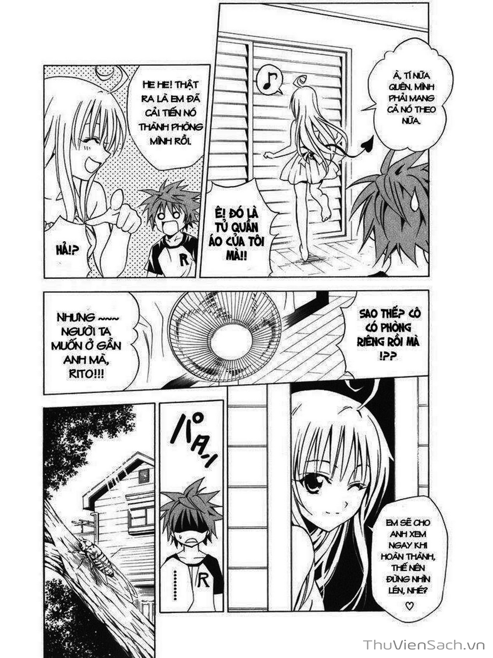 Truyện Tranh Bóng Tối Hoàng Kim - To Love Ru Darkness trang 331