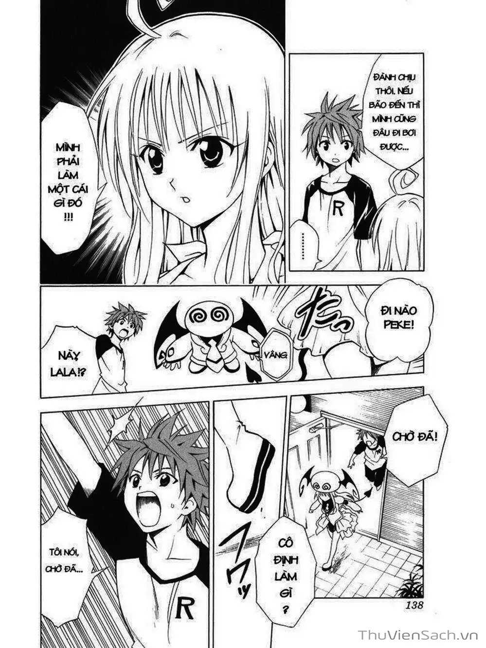 Truyện Tranh Bóng Tối Hoàng Kim - To Love Ru Darkness trang 8