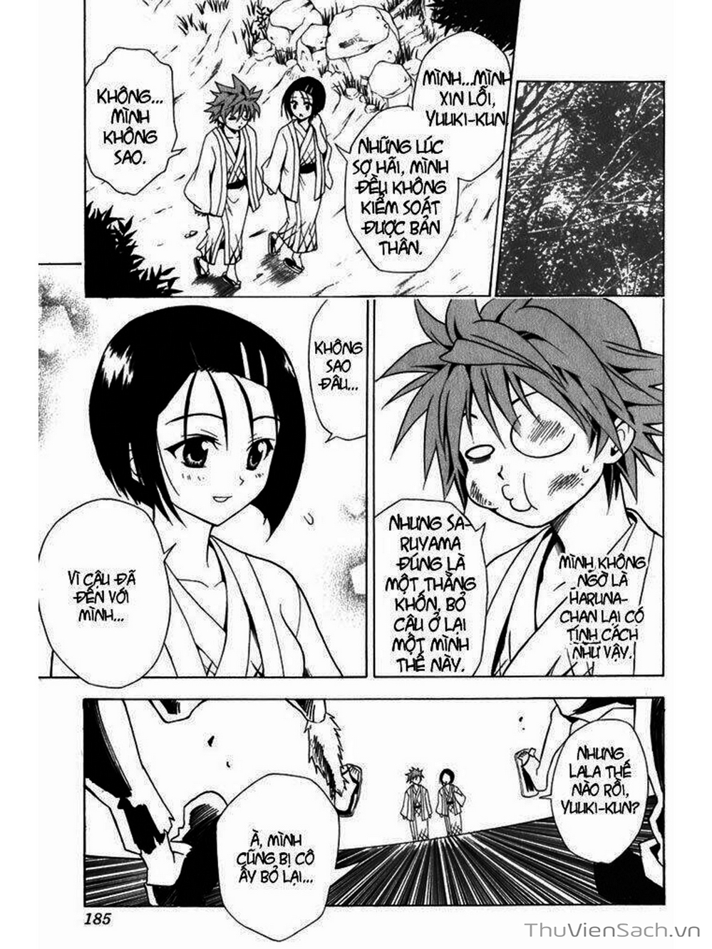 Truyện Tranh Bóng Tối Hoàng Kim - To Love Ru Darkness trang 8