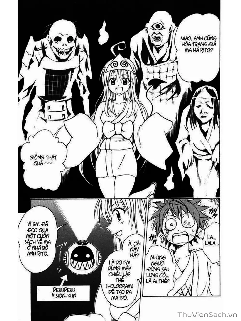 Truyện Tranh Bóng Tối Hoàng Kim - To Love Ru Darkness trang 8