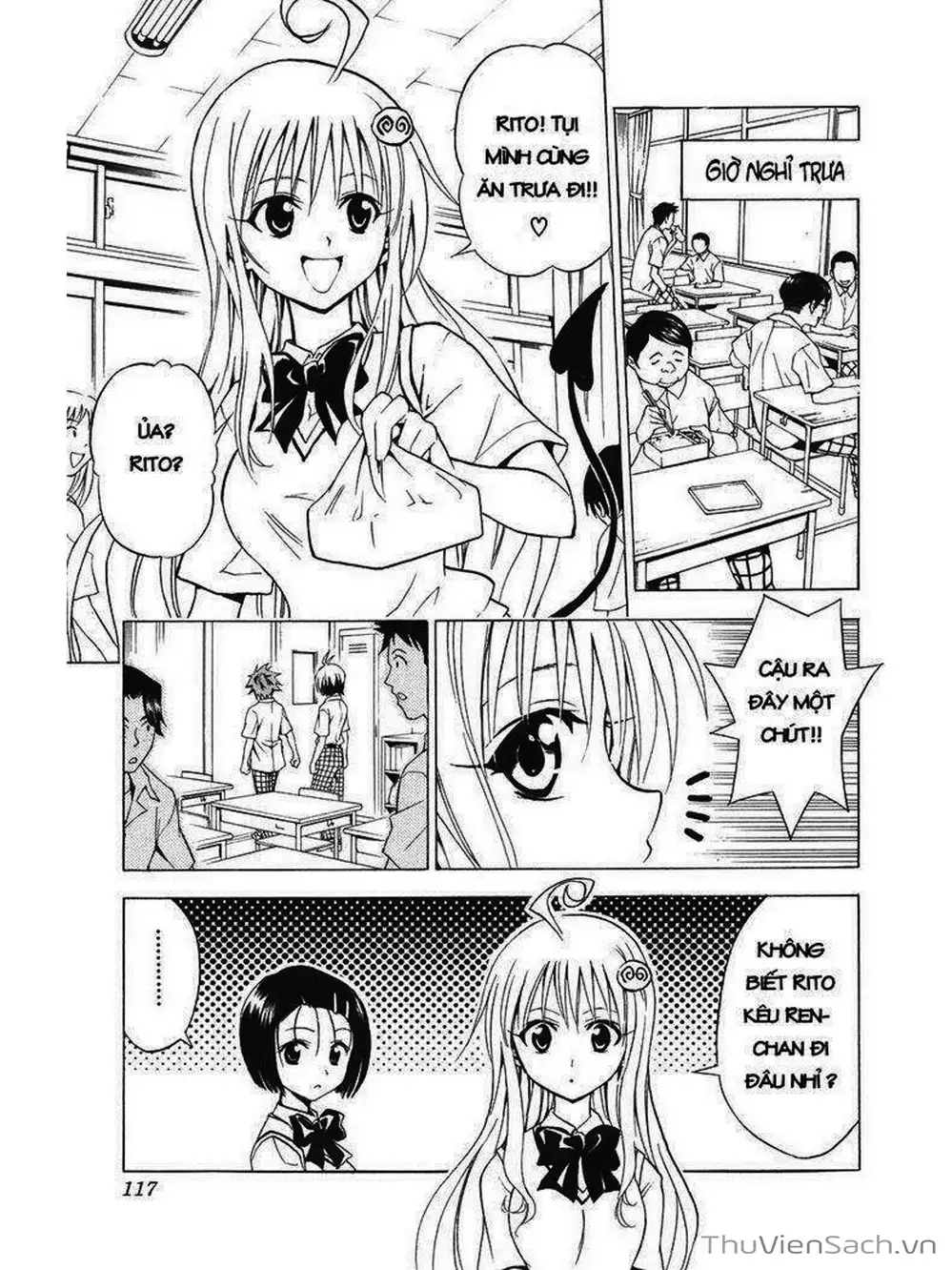 Truyện Tranh Bóng Tối Hoàng Kim - To Love Ru Darkness trang 8