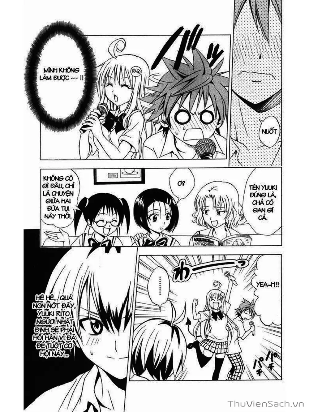 Truyện Tranh Bóng Tối Hoàng Kim - To Love Ru Darkness trang 8