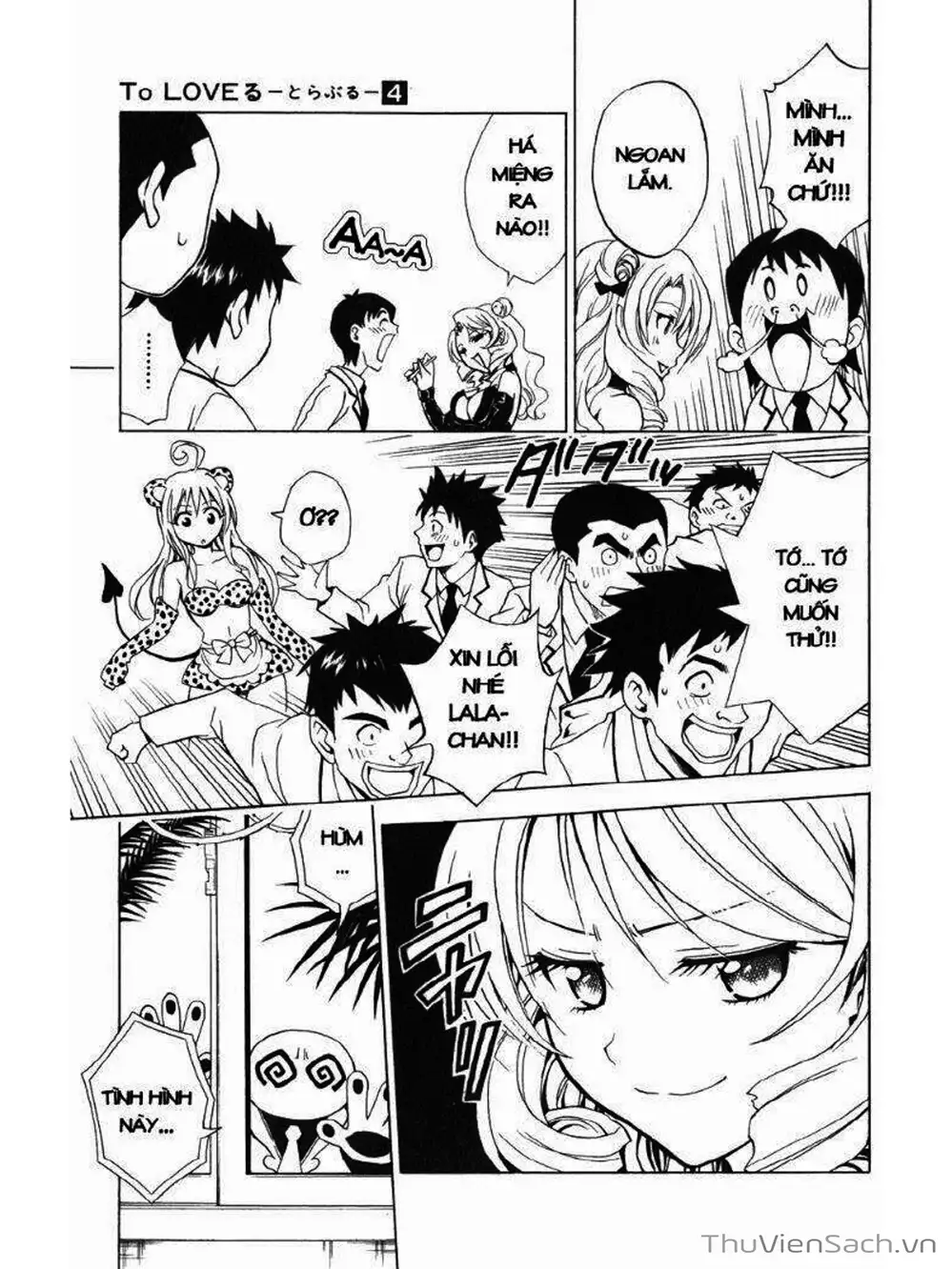 Truyện Tranh Bóng Tối Hoàng Kim - To Love Ru Darkness trang 8
