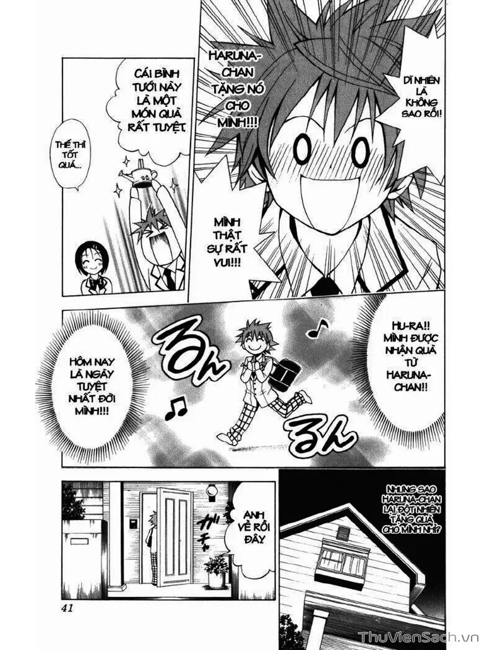 Truyện Tranh Bóng Tối Hoàng Kim - To Love Ru Darkness trang 8