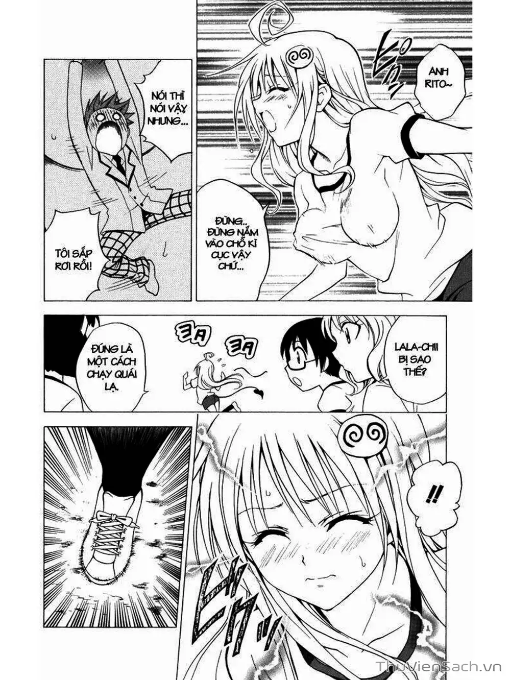 Truyện Tranh Bóng Tối Hoàng Kim - To Love Ru Darkness trang 8