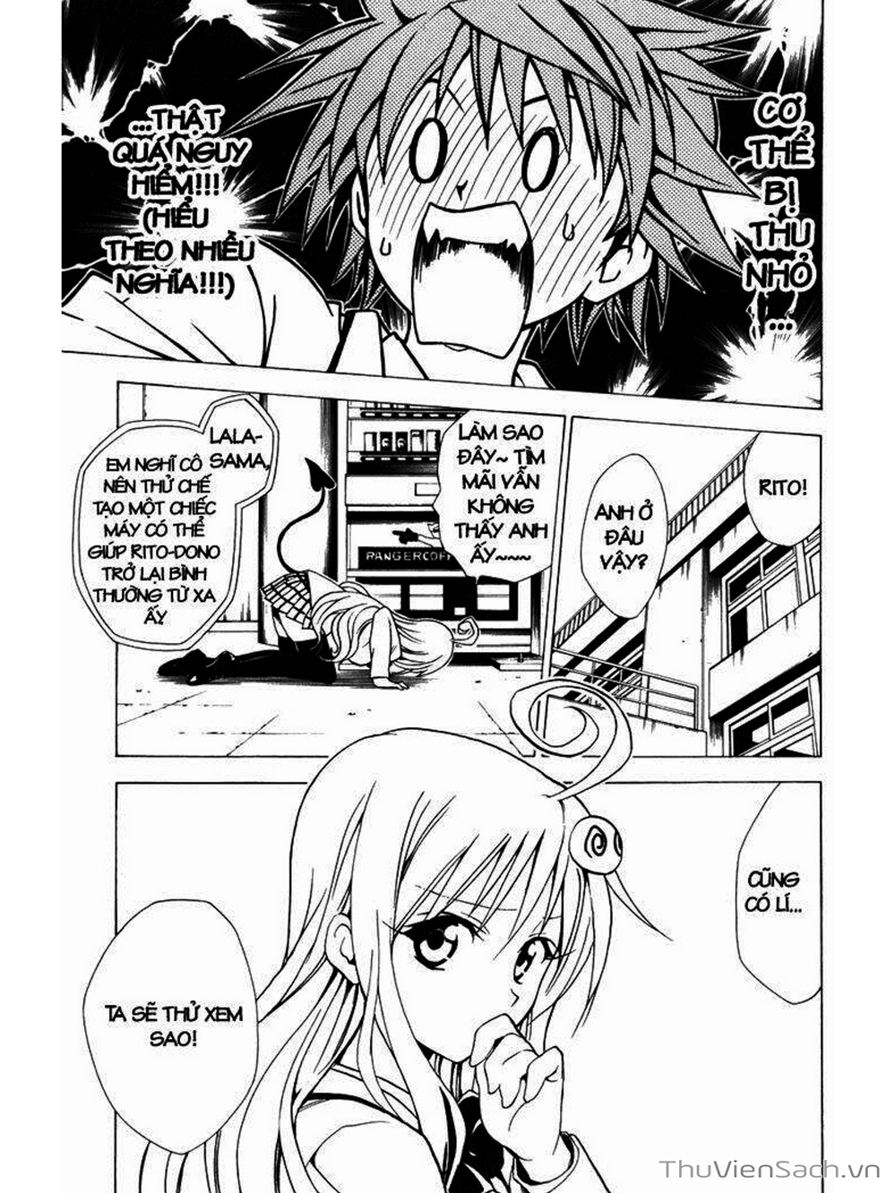 Truyện Tranh Bóng Tối Hoàng Kim - To Love Ru Darkness trang 8