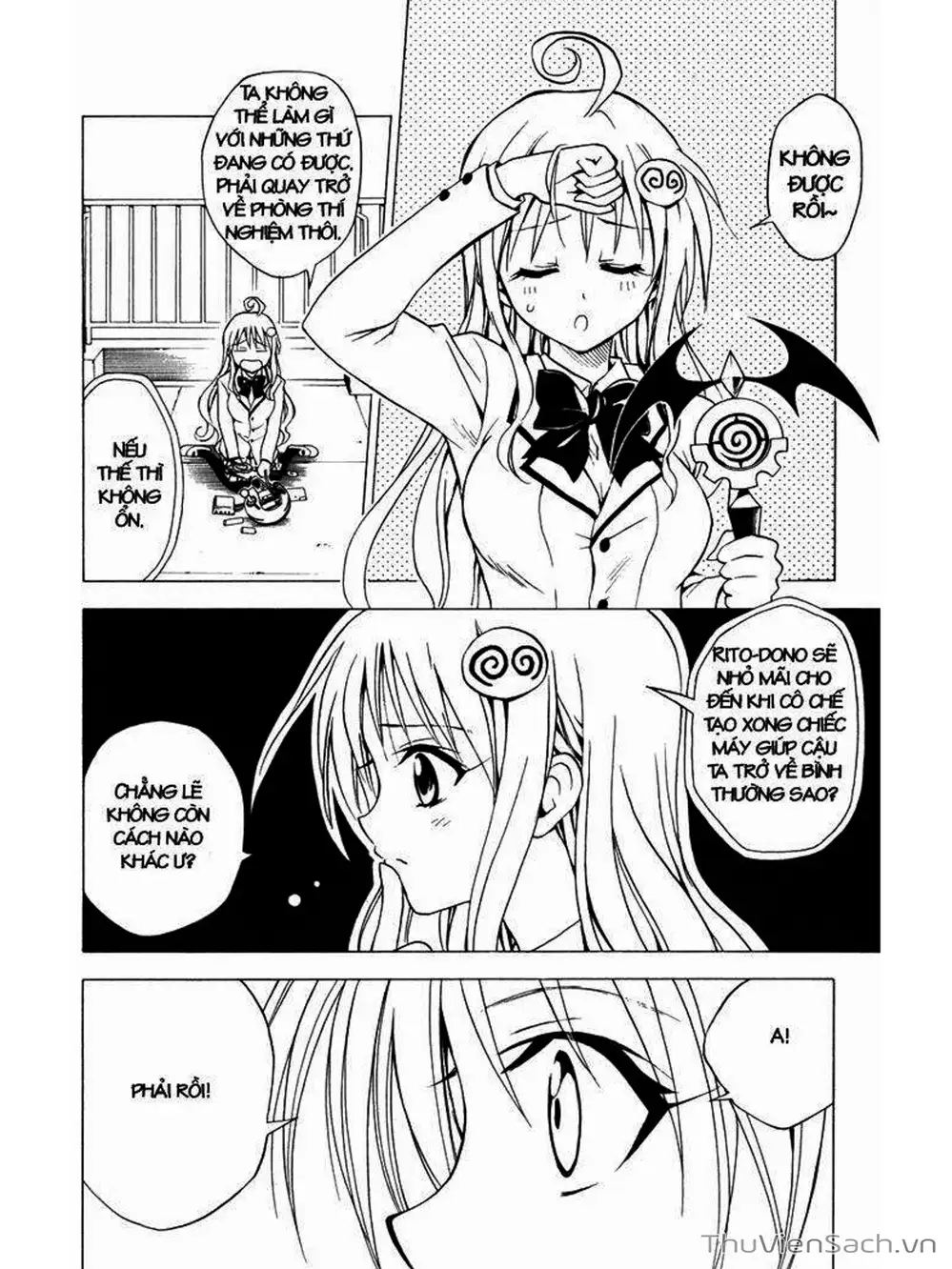 Truyện Tranh Bóng Tối Hoàng Kim - To Love Ru Darkness trang 8