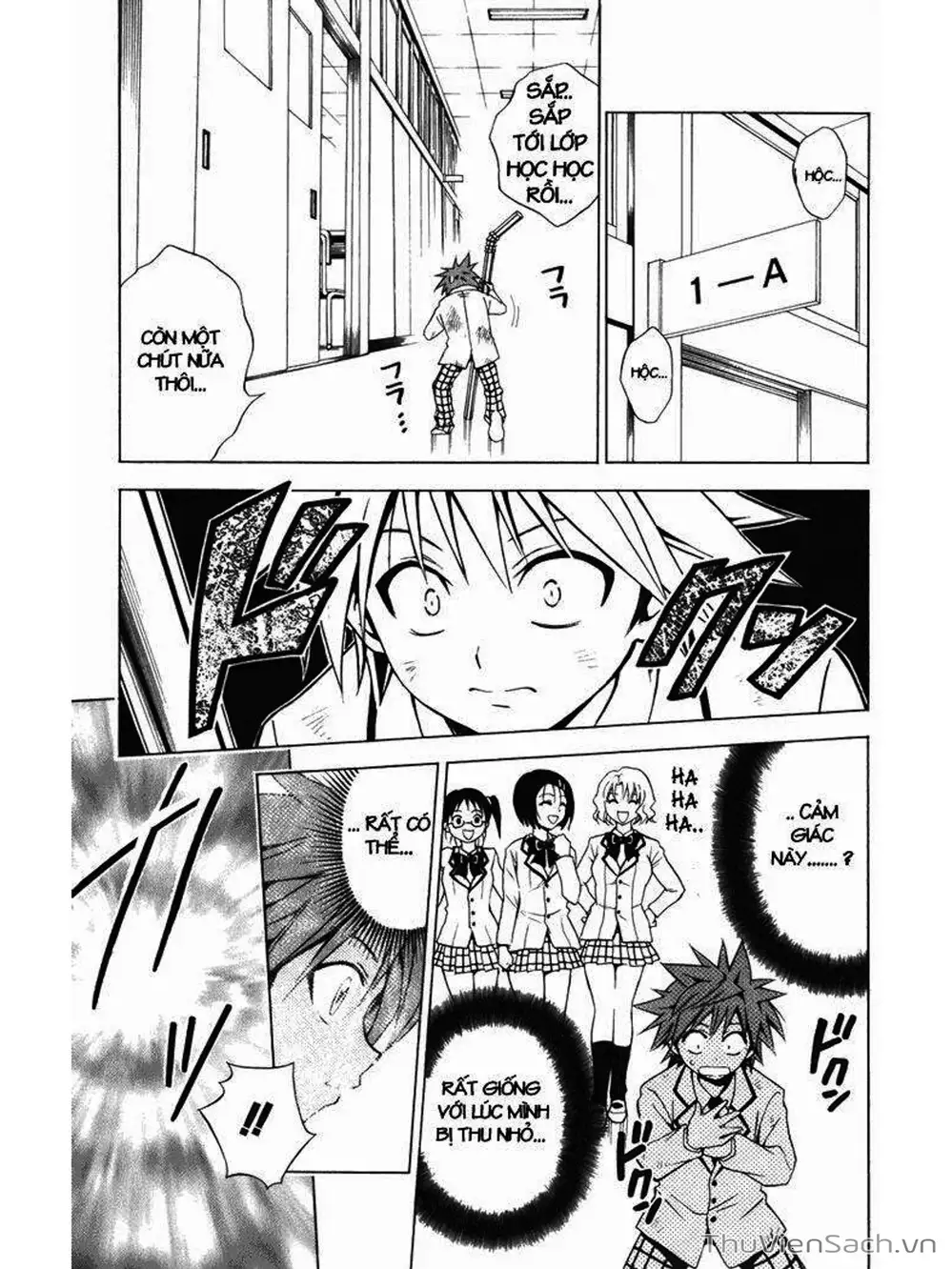 Truyện Tranh Bóng Tối Hoàng Kim - To Love Ru Darkness trang 8