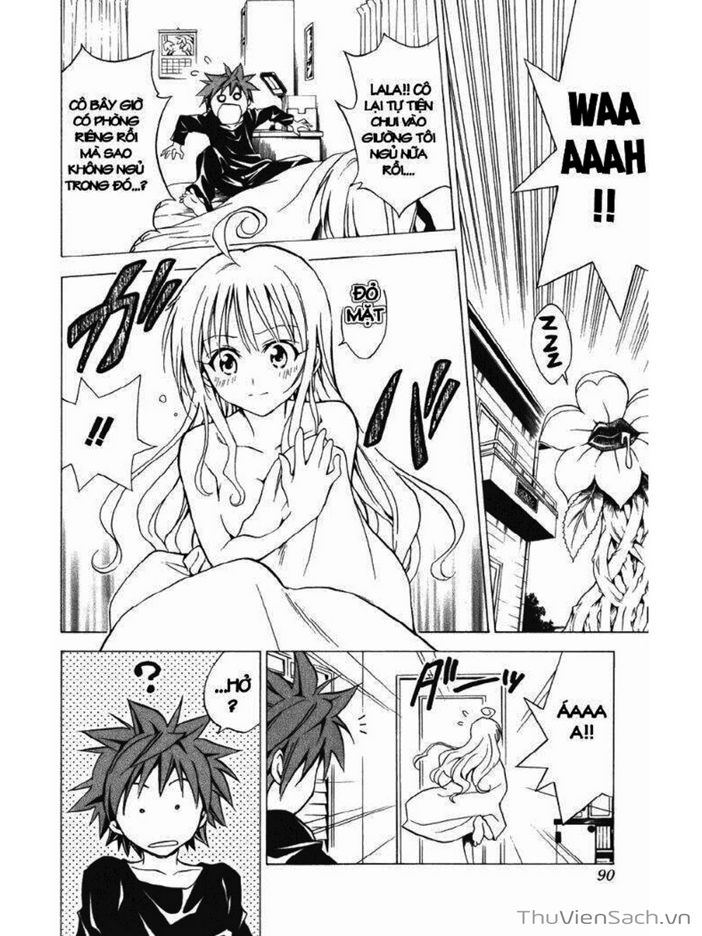 Truyện Tranh Bóng Tối Hoàng Kim - To Love Ru Darkness trang 8