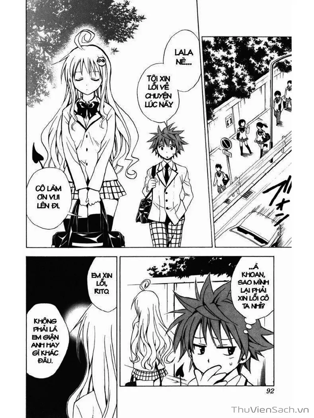 Truyện Tranh Bóng Tối Hoàng Kim - To Love Ru Darkness trang 8