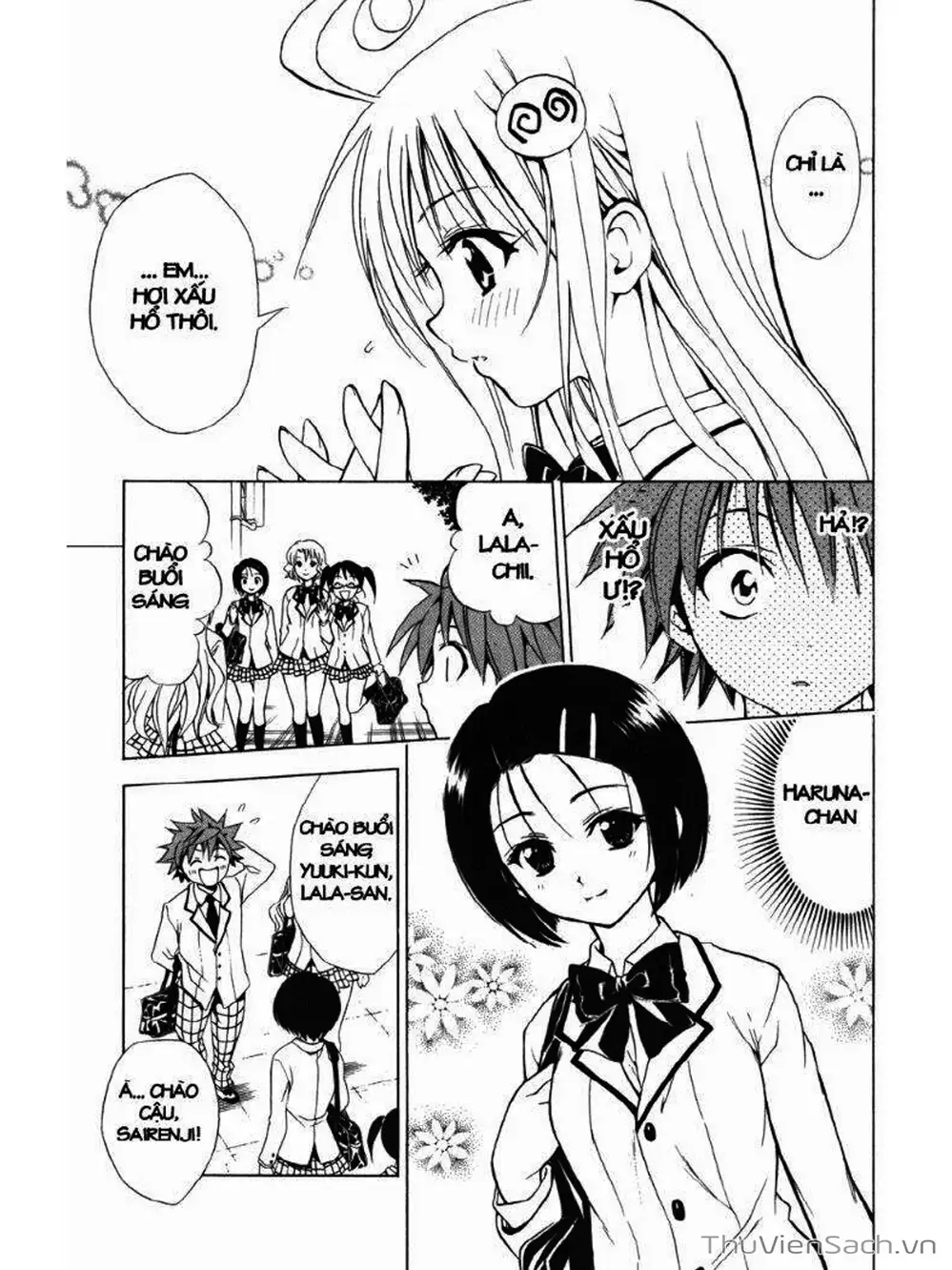 Truyện Tranh Bóng Tối Hoàng Kim - To Love Ru Darkness trang 8