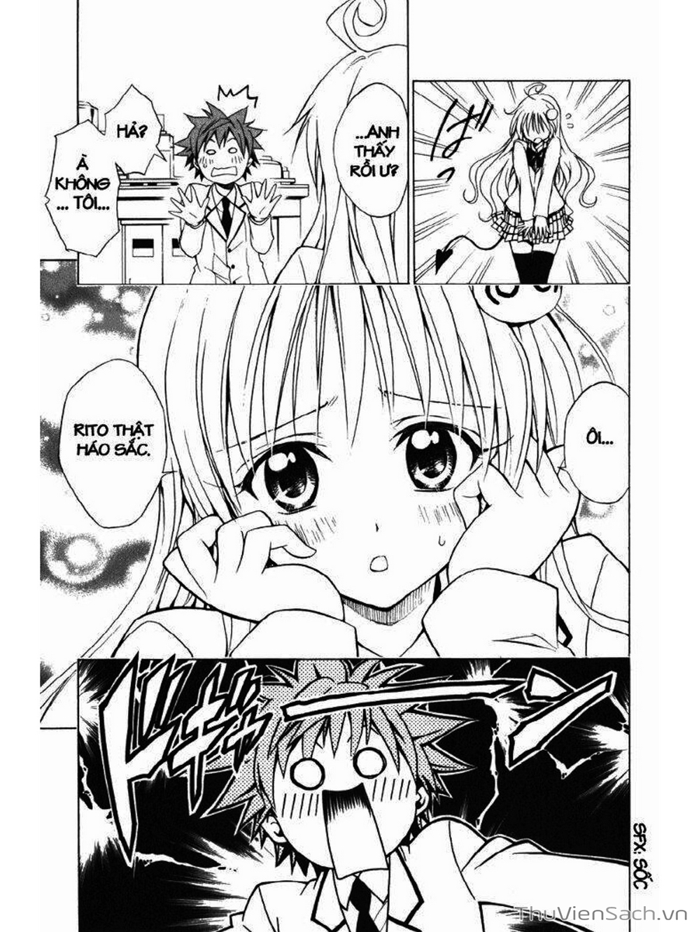 Truyện Tranh Bóng Tối Hoàng Kim - To Love Ru Darkness trang 8