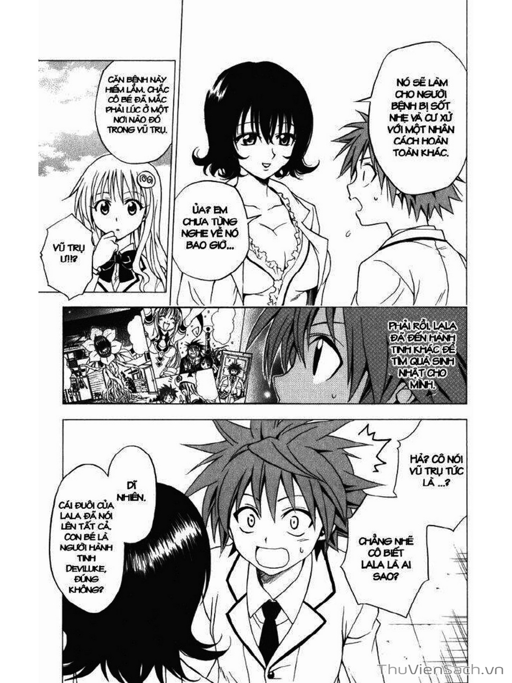 Truyện Tranh Bóng Tối Hoàng Kim - To Love Ru Darkness trang 668