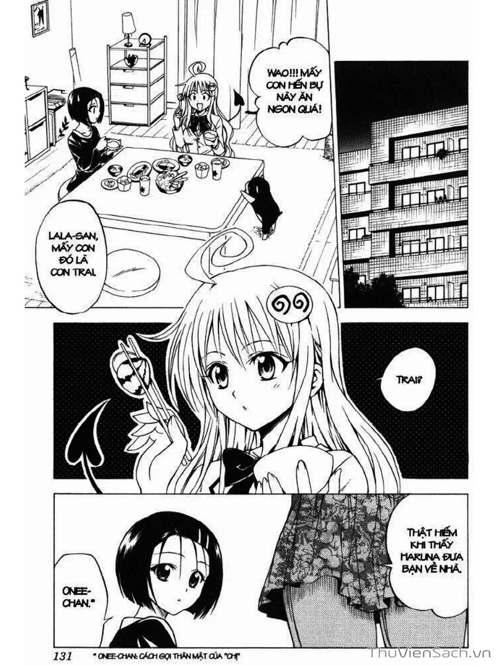 Truyện Tranh Bóng Tối Hoàng Kim - To Love Ru Darkness trang 8