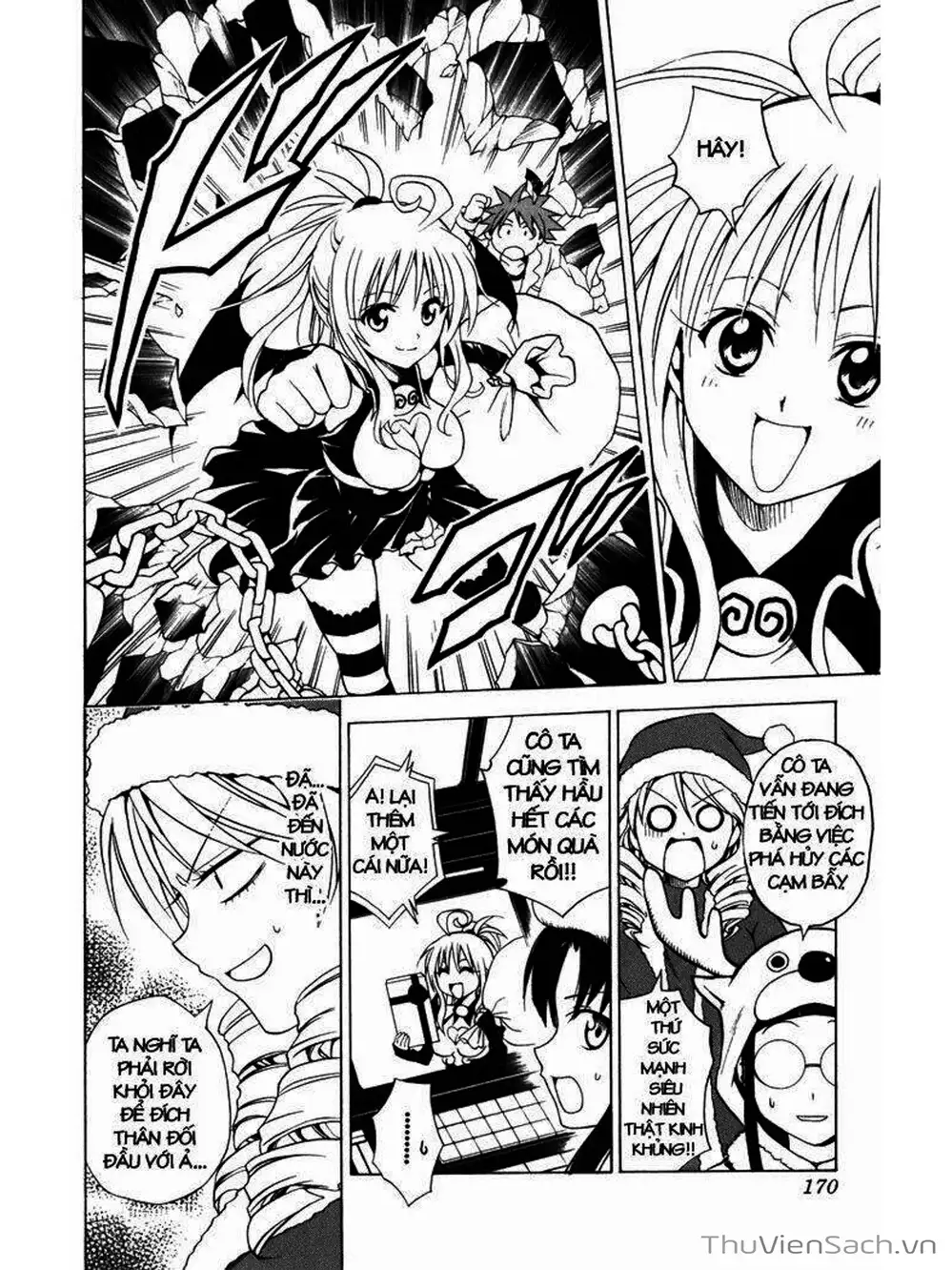 Truyện Tranh Bóng Tối Hoàng Kim - To Love Ru Darkness trang 8