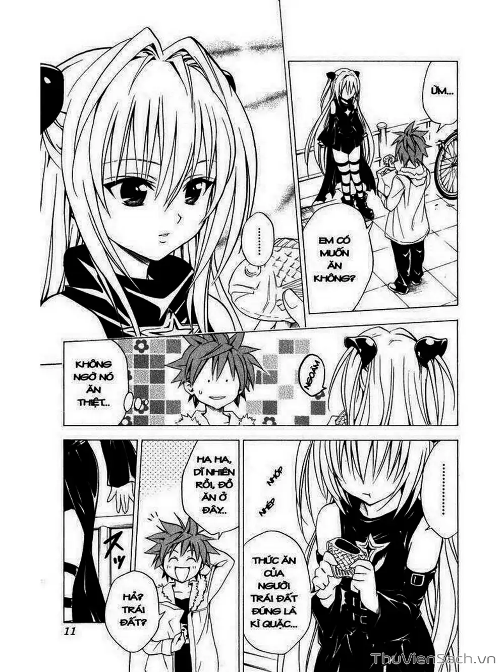 Truyện Tranh Bóng Tối Hoàng Kim - To Love Ru Darkness trang 8