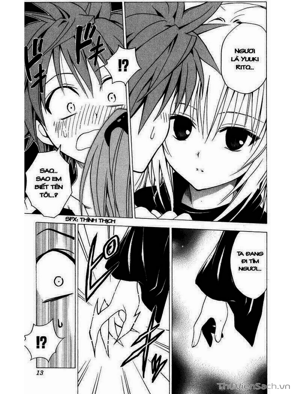 Truyện Tranh Bóng Tối Hoàng Kim - To Love Ru Darkness trang 8