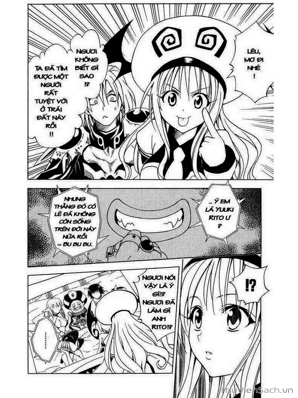 Truyện Tranh Bóng Tối Hoàng Kim - To Love Ru Darkness trang 8