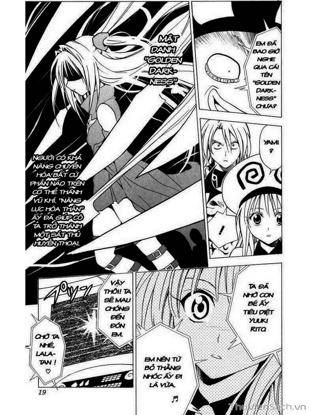 Truyện Tranh Bóng Tối Hoàng Kim - To Love Ru Darkness trang 8