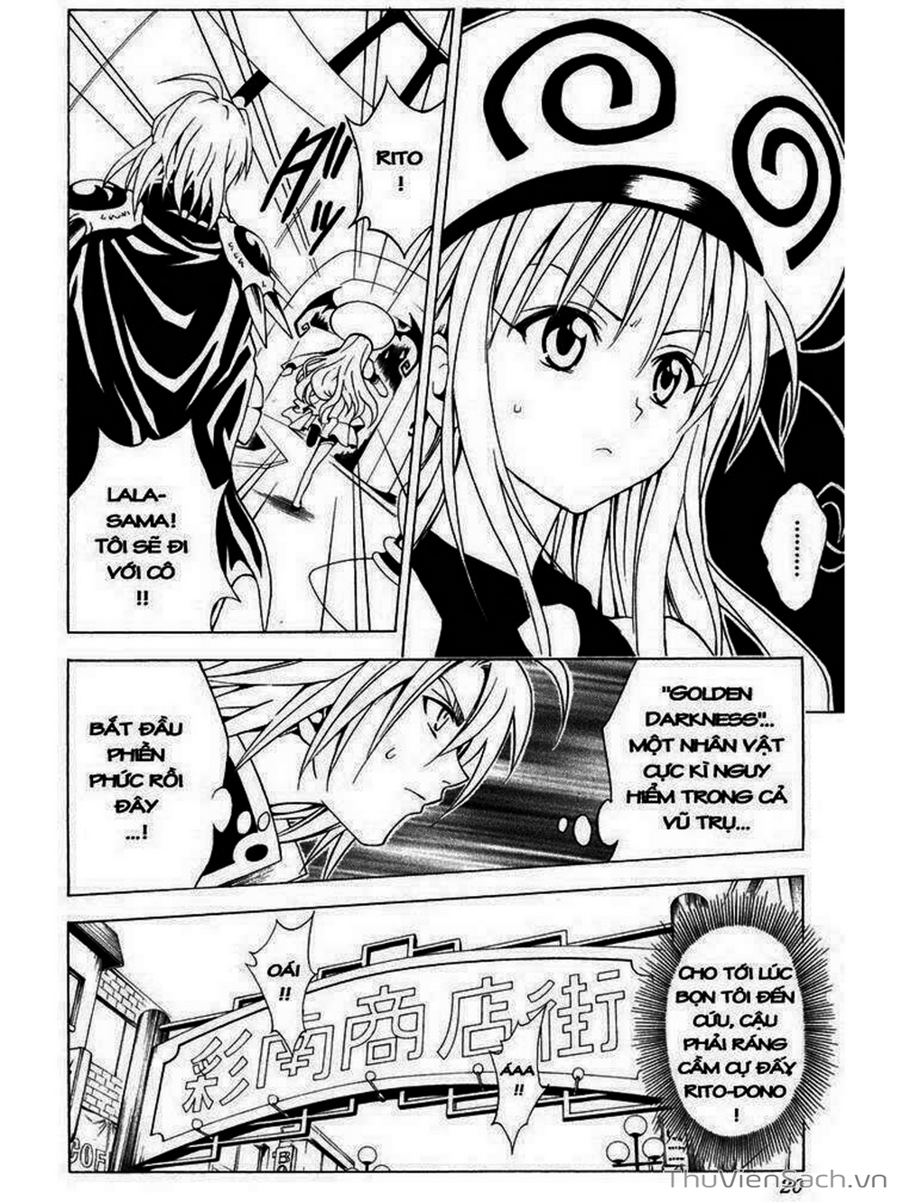 Truyện Tranh Bóng Tối Hoàng Kim - To Love Ru Darkness trang 8