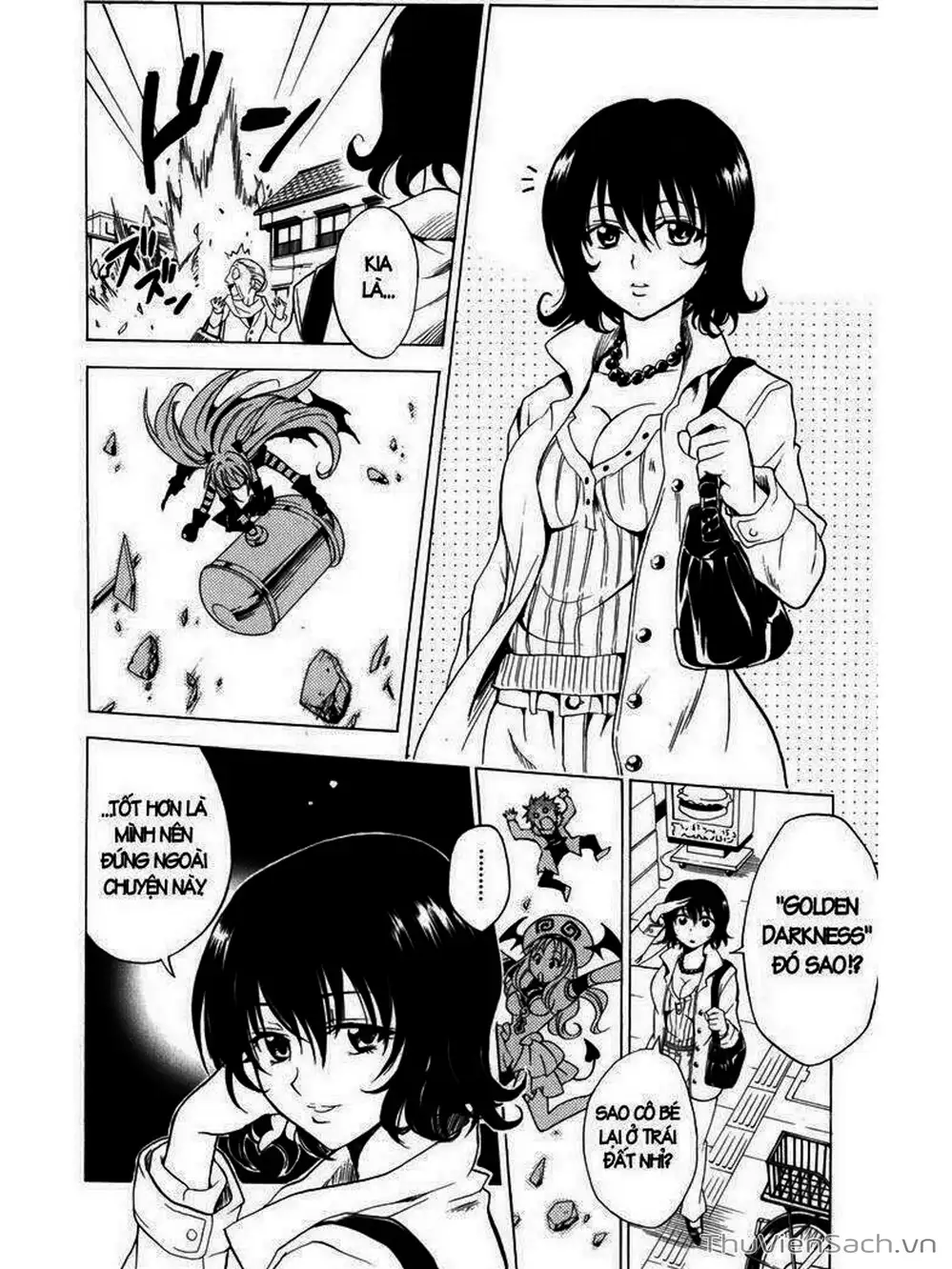 Truyện Tranh Bóng Tối Hoàng Kim - To Love Ru Darkness trang 8