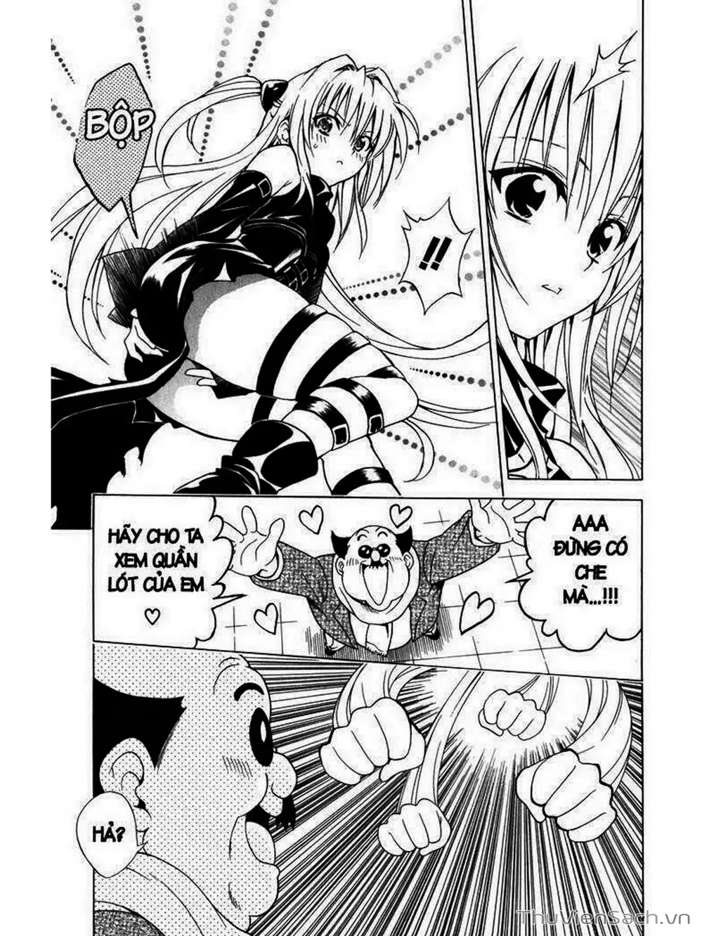 Truyện Tranh Bóng Tối Hoàng Kim - To Love Ru Darkness trang 8