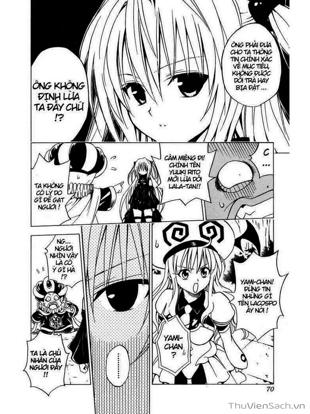 Truyện Tranh Bóng Tối Hoàng Kim - To Love Ru Darkness trang 8