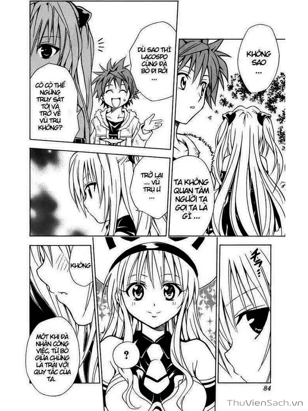 Truyện Tranh Bóng Tối Hoàng Kim - To Love Ru Darkness trang 8