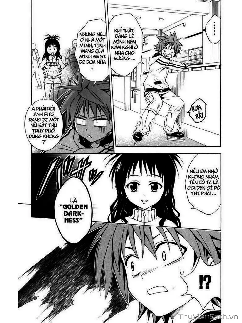 Truyện Tranh Bóng Tối Hoàng Kim - To Love Ru Darkness trang 8