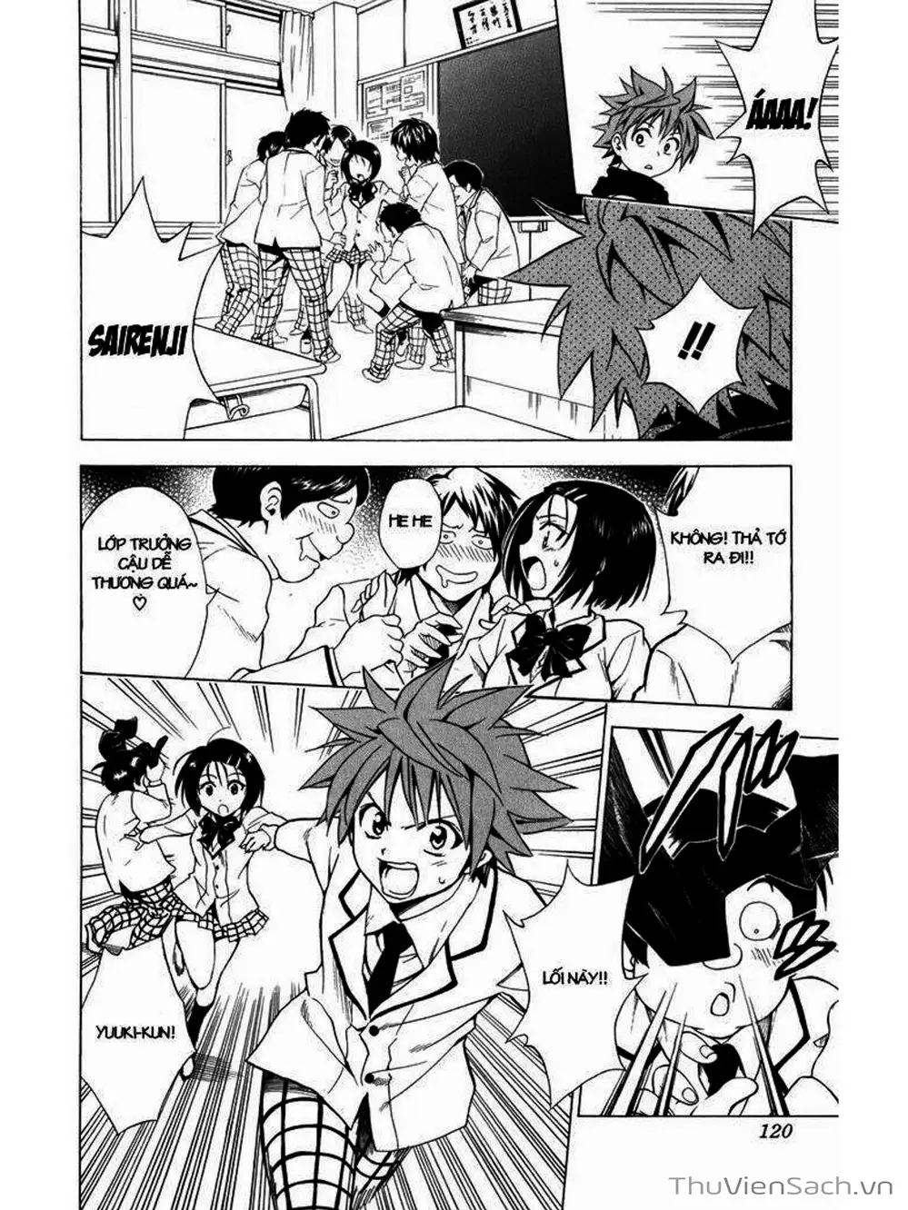 Truyện Tranh Bóng Tối Hoàng Kim - To Love Ru Darkness trang 8