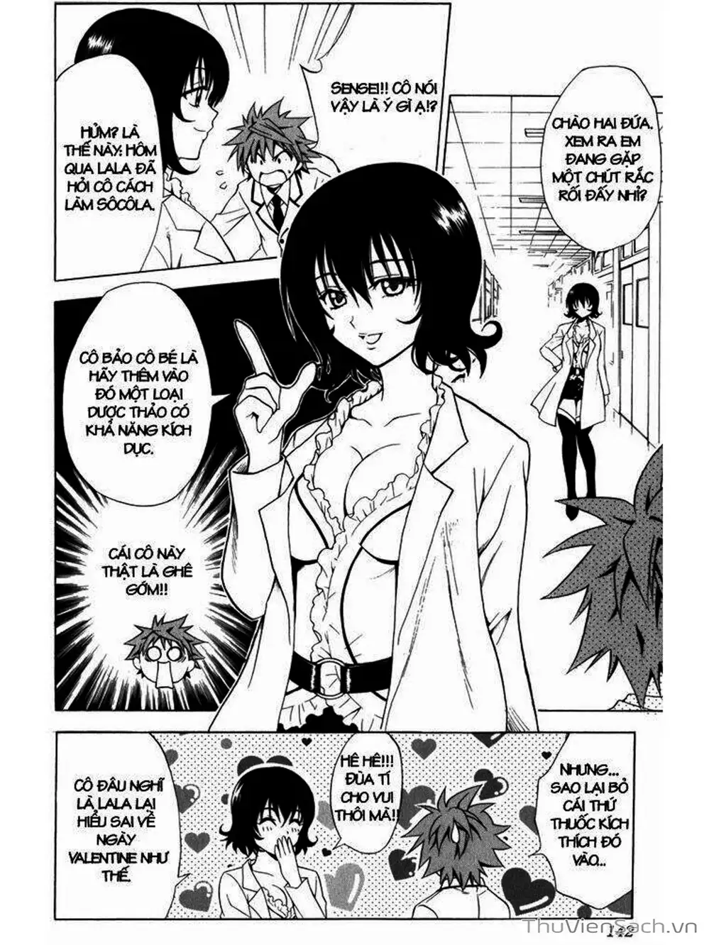 Truyện Tranh Bóng Tối Hoàng Kim - To Love Ru Darkness trang 8