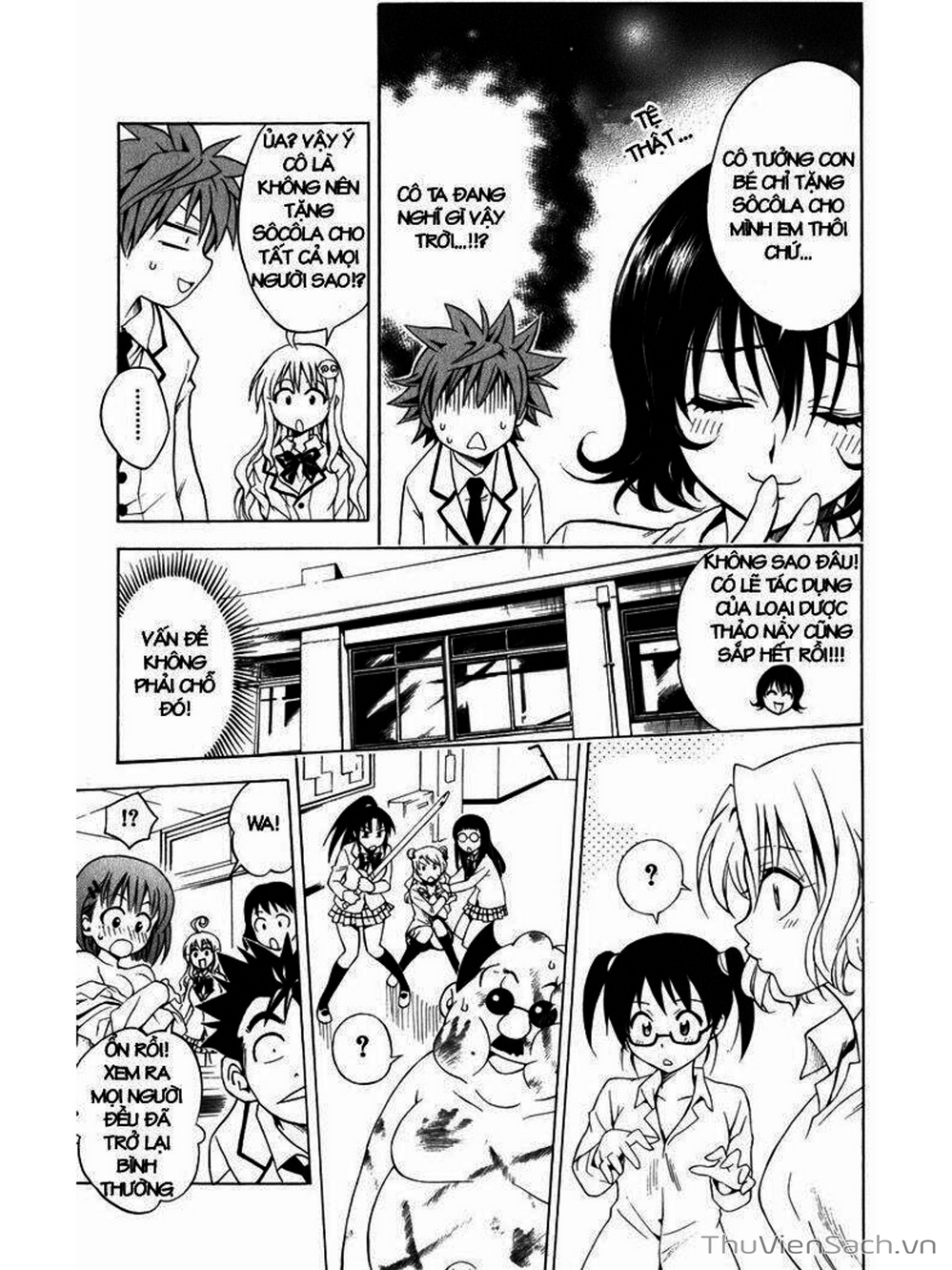 Truyện Tranh Bóng Tối Hoàng Kim - To Love Ru Darkness trang 8