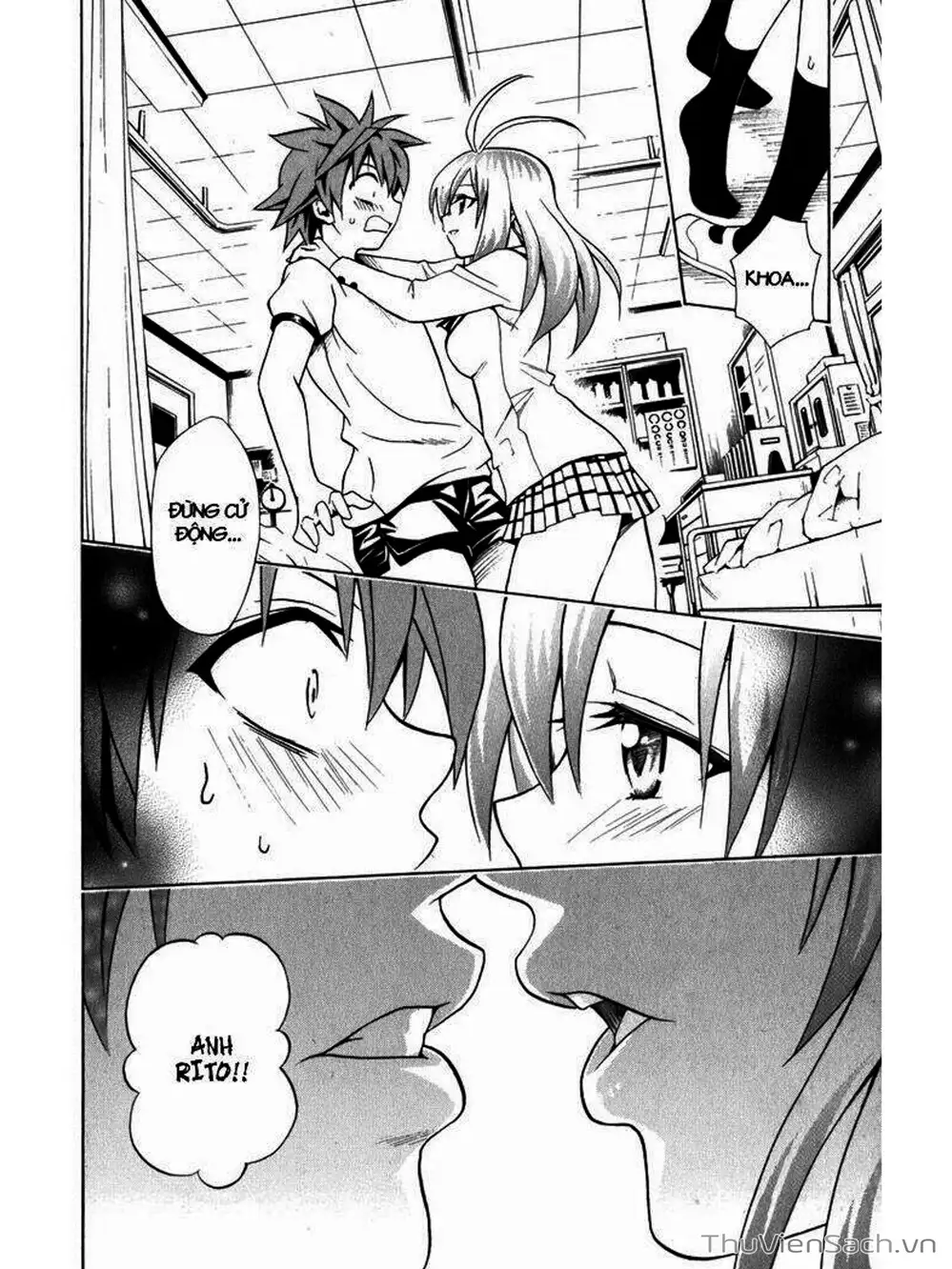 Truyện Tranh Bóng Tối Hoàng Kim - To Love Ru Darkness trang 8